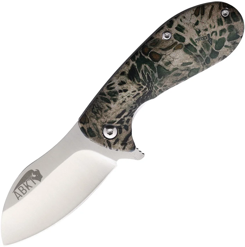 ABKT Grunt Liner Lock Knife PRYM1 MP G-10 (2.75" Satin)
