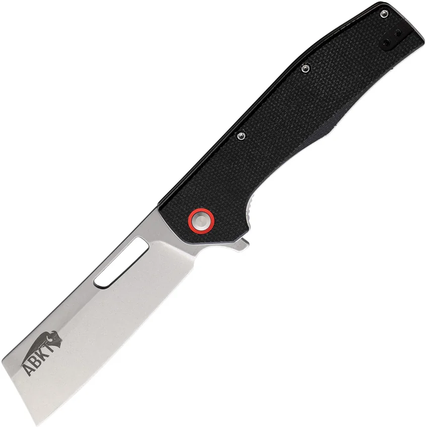 ABKT D-Force Liner Lock Knife Black G-10 (3.5" Stonewash)