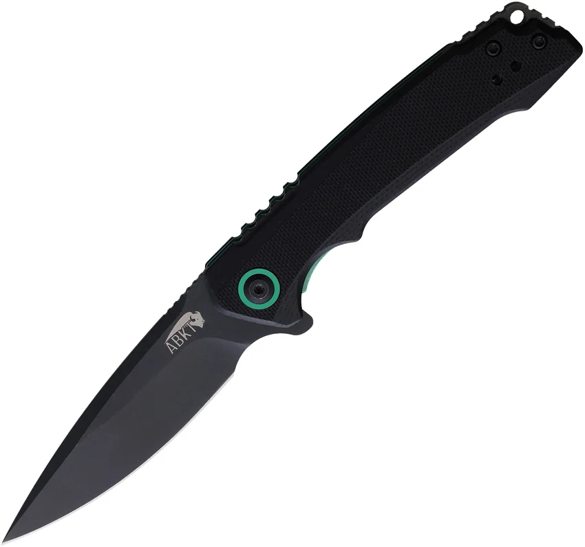 ABKT AB Elite Linerlock Blk/Grn