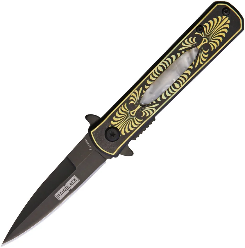 Albainox Rainblack Linerlock A/O