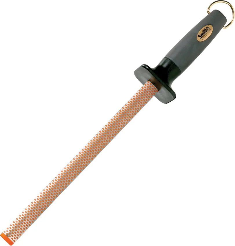 Smith's 10" Oval Diamond Sharpening Steel 3001