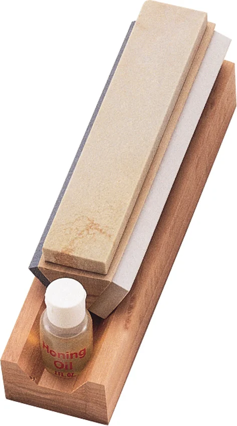 Knives-Sharpeners Tri Hone 8 inch