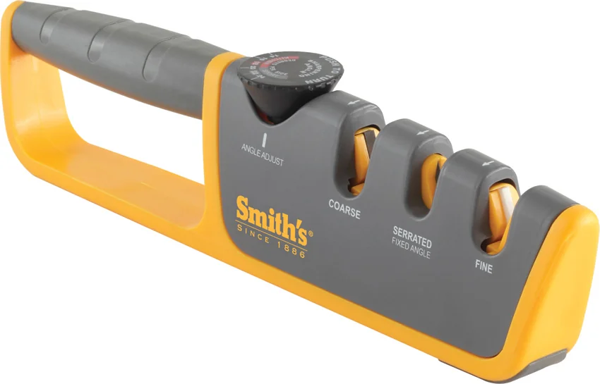 Smith's Adjustable Angle Pull-Through Manual Sharpener 50264