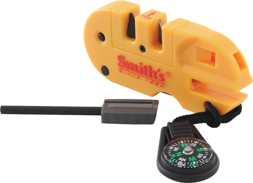 Smith's Pocket Pal X2 Sharpener & Survival Tool w/ LED Light 50364