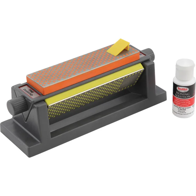 Smith's 6" Diamond Tri-Hone Sharpener 50380