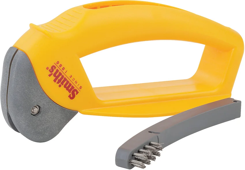 Smith's Axe & Machete Sharpener w/ Cleaning Brush 50523