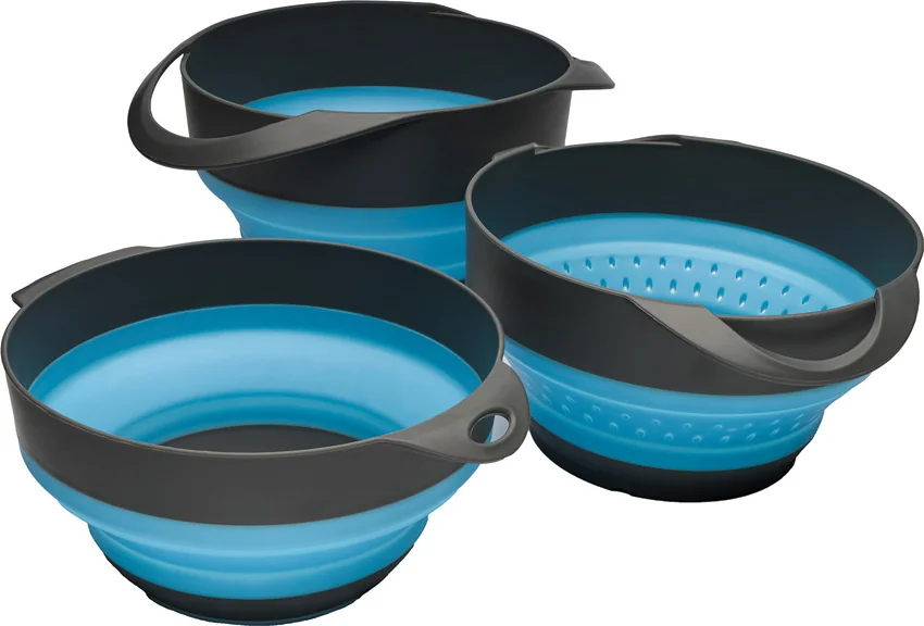 Adventure Medical Kits Flat Pack Bowls-n-Strainer Set