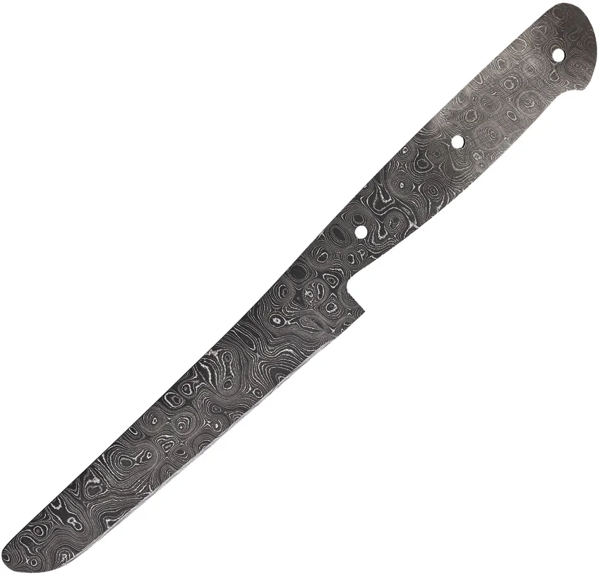 Alabama Damascus Steel Knife Blade Damascus