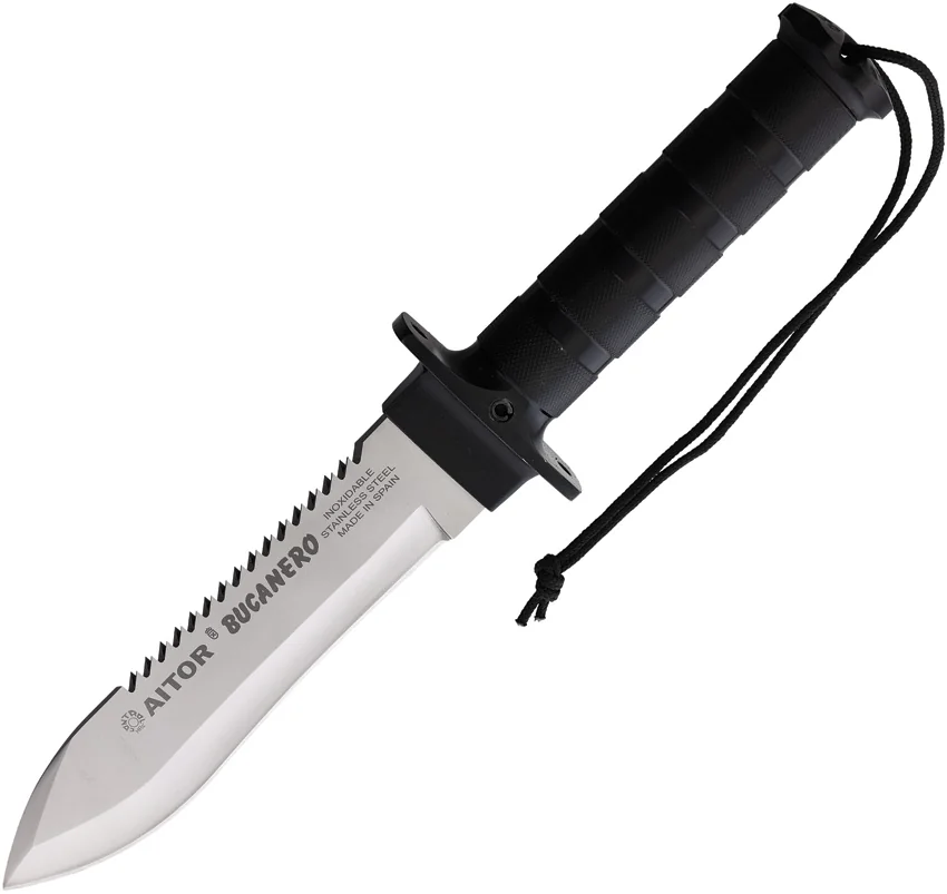 Aitor Knives Bucanero Fixed Blade Black