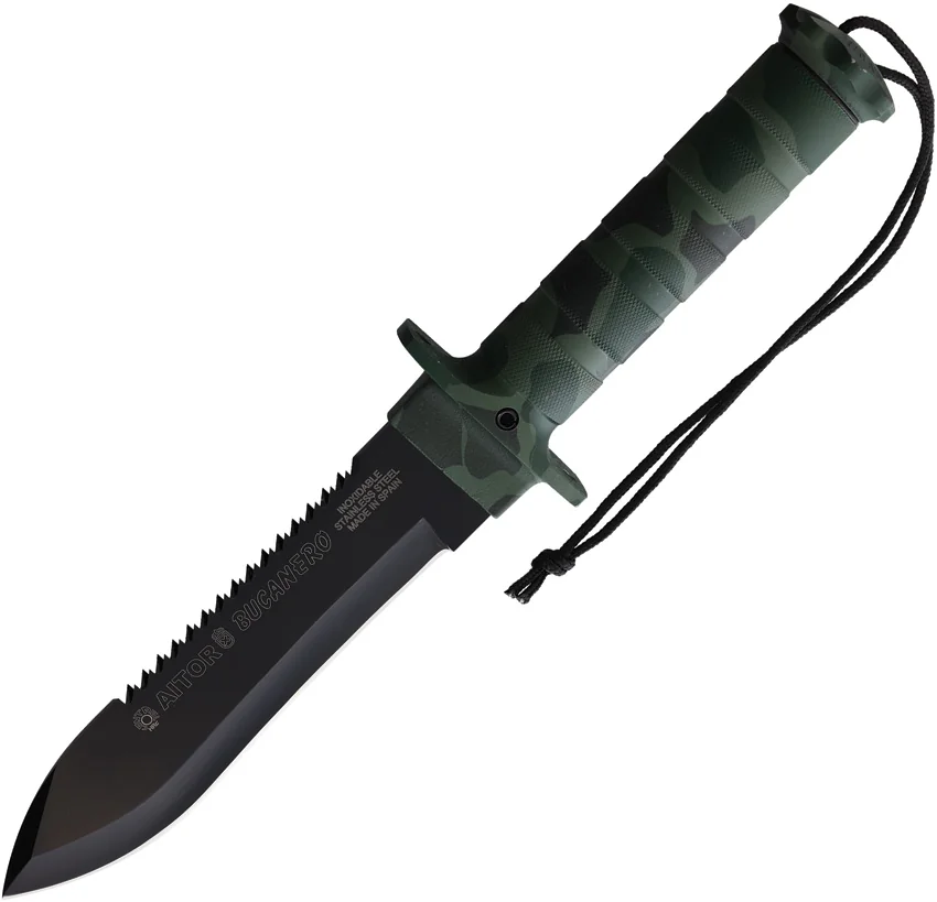 Aitor Knives Bucanero Fixed Blade Camo