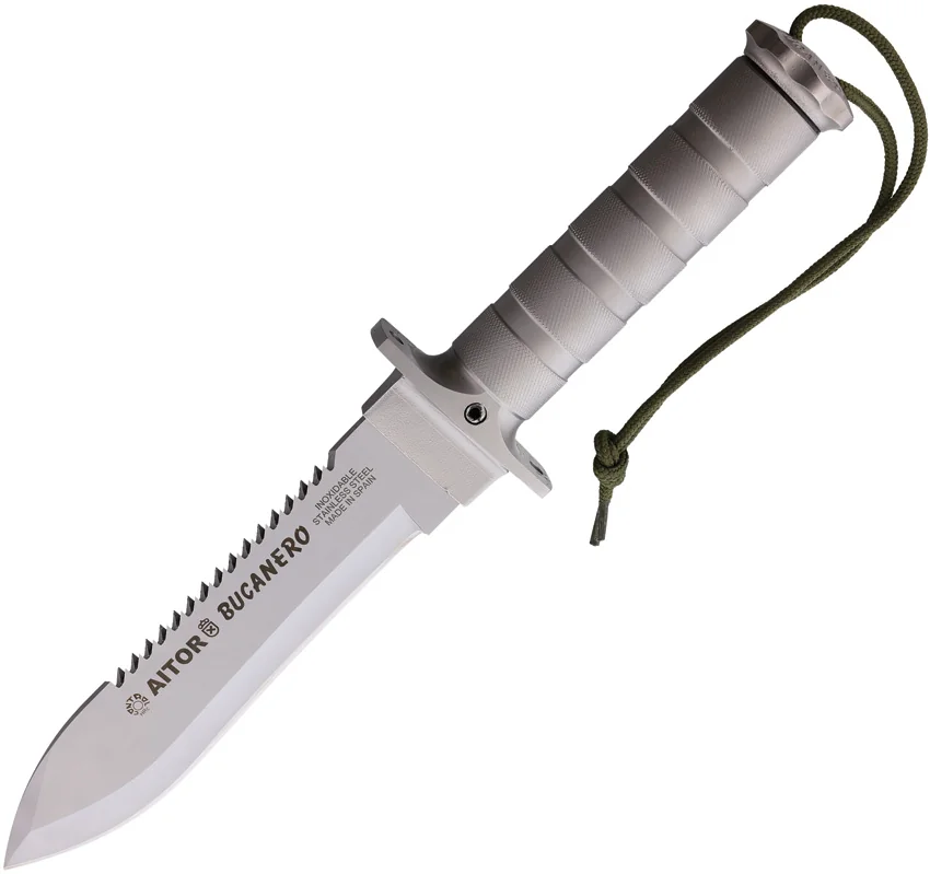 Aitor Knives Bucanero Fixed Blade Silver