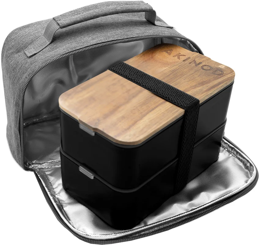 Akinod Knives Bento Lunch Bag Gray