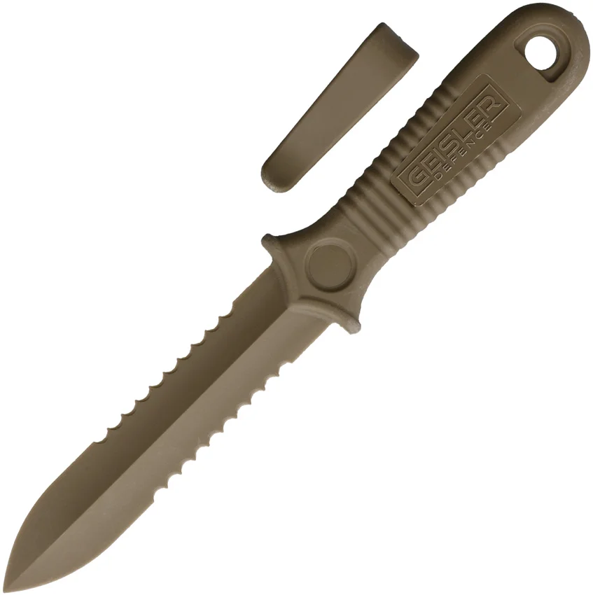 AGM Global Vision Short Kobe Boot Knife FDE