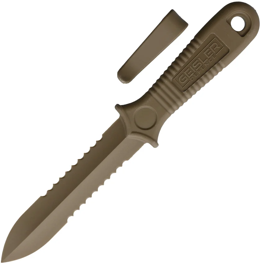 AGM Global Vision Long Kobe Boot Knife FDE