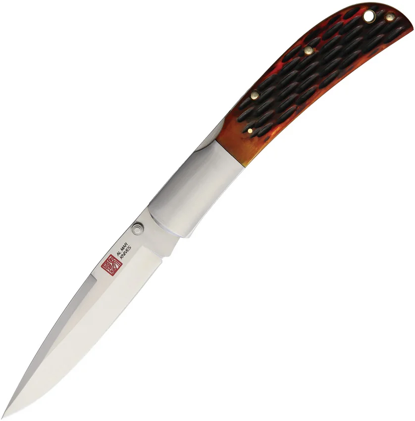Al Mar Knives Eagle Lockback Bone