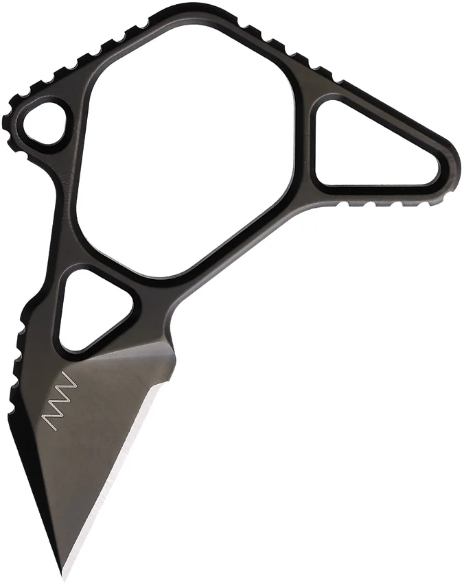 Acta Non Verba Knives M06 Elmax Claw Fixed Blade Knife Black DLC (1.5" DLC)