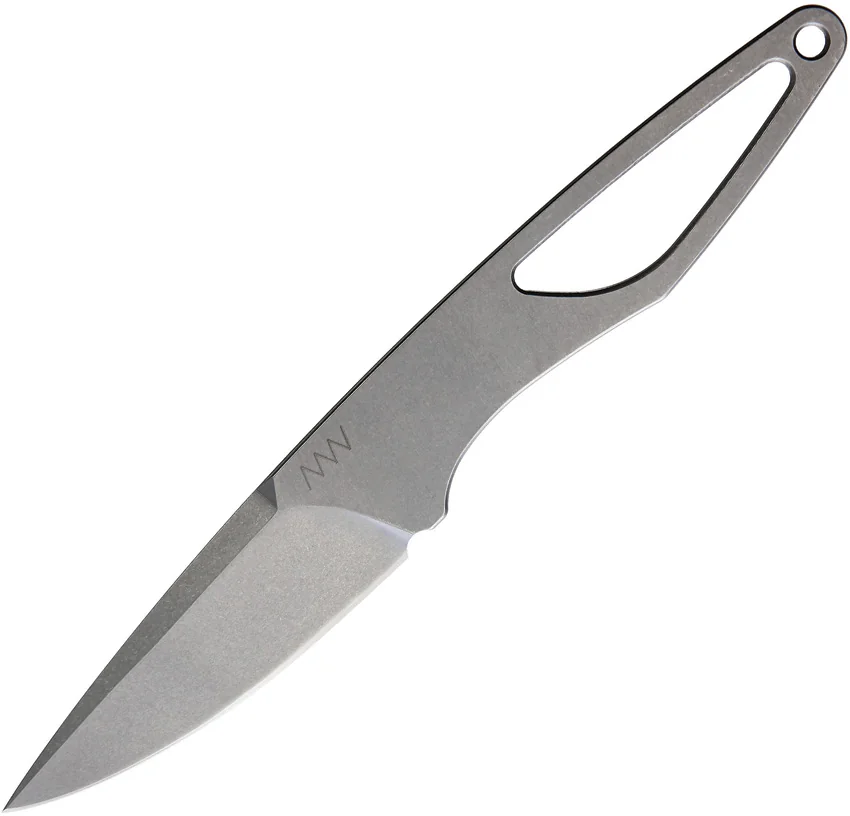 Acta Non Verba Knives P100 Fixed Blade Knife Stonewash Skeletonized (3" SW)