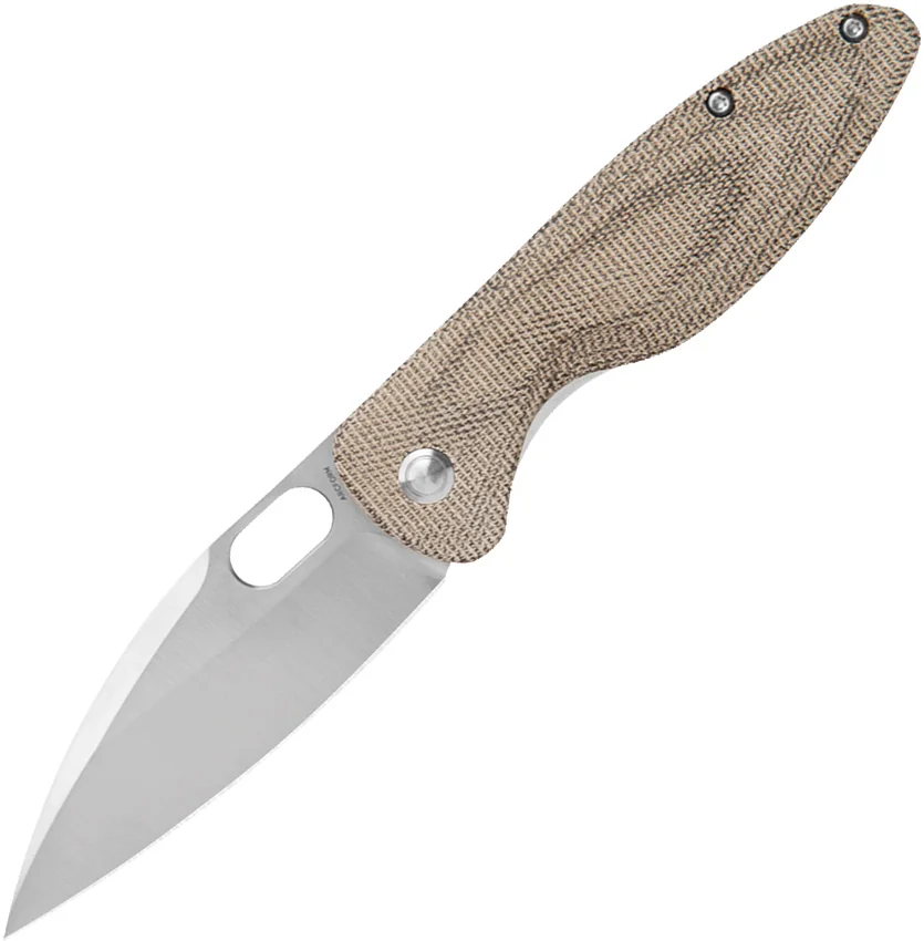 Arcform Sabre Liner Lock Knife Green Micarta w/ Ultem Backspacer (3.25" Satin)