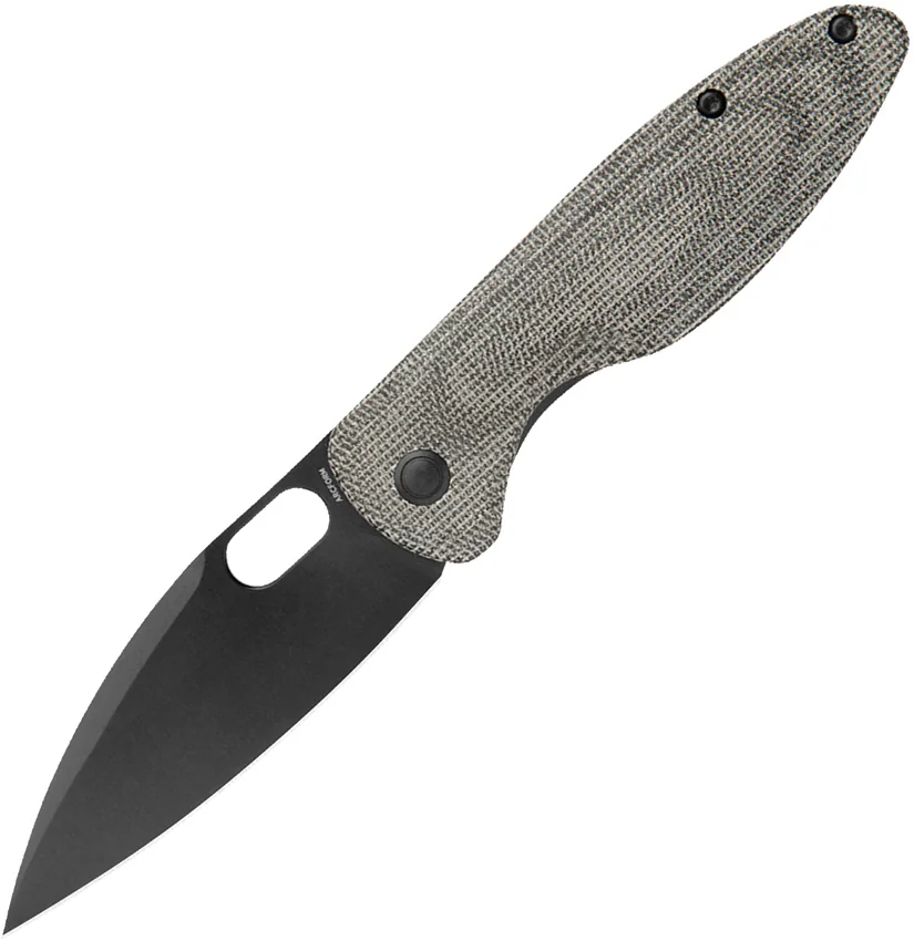 Arcform Sabre Liner Lock Knife Black Micarta w/ Ultem Backspacer (3.25" Black)