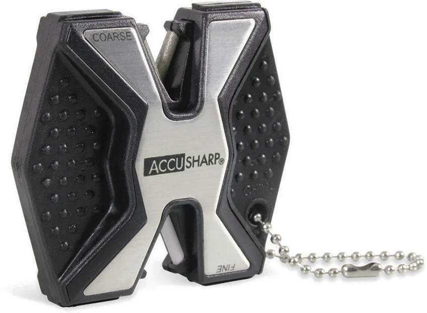 AccuSharp Diamond 2-Step Knife Sharpener Gray (Coarse & Fine)
