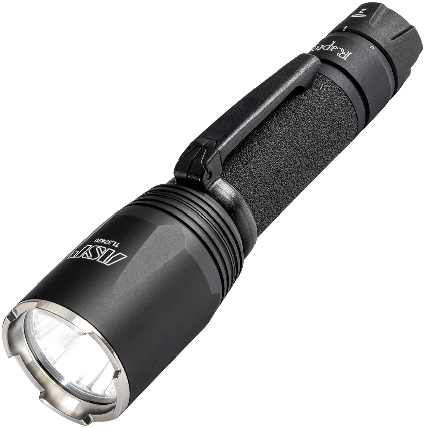 ASP Hyper Performance Raptor Rechargeable Flashlight Black (1900 Lumens)