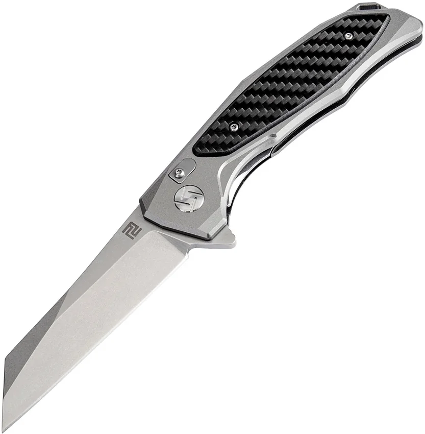 Artisan Cutlery Megahawk Liner Lock Knife G-10/Carbon Fiber (3.6" Stonewash)