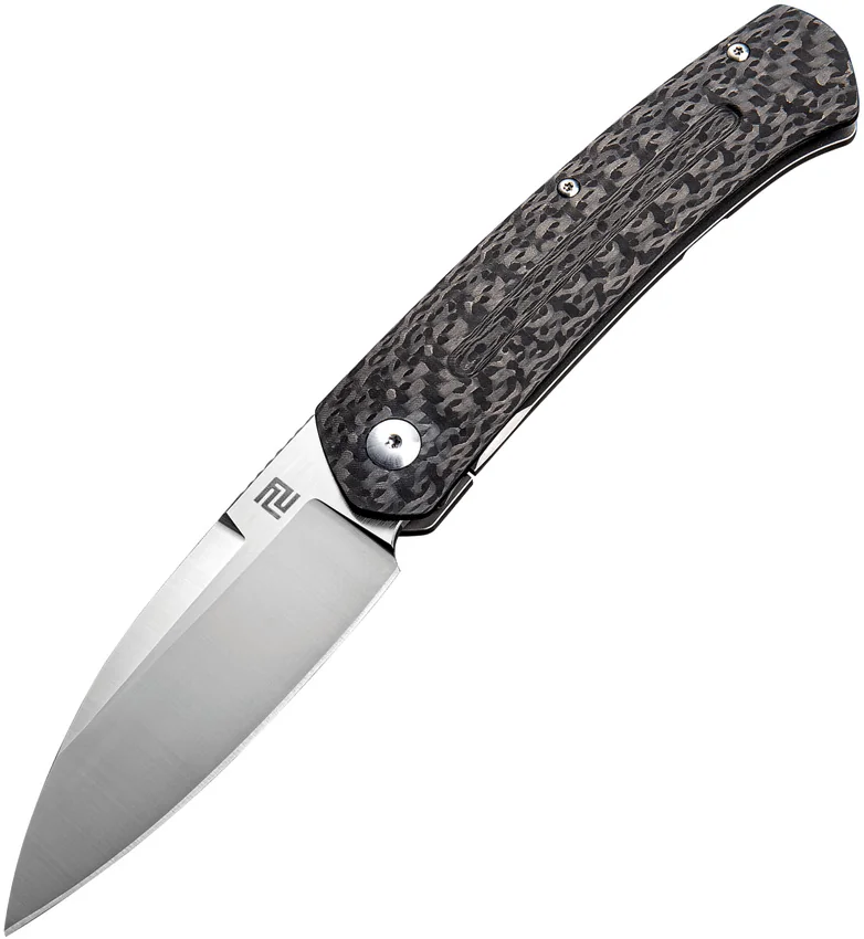 Artisan Cutlery Centauri Frame Lock Knife Carbon Fiber (3.5 Satin S35VN)