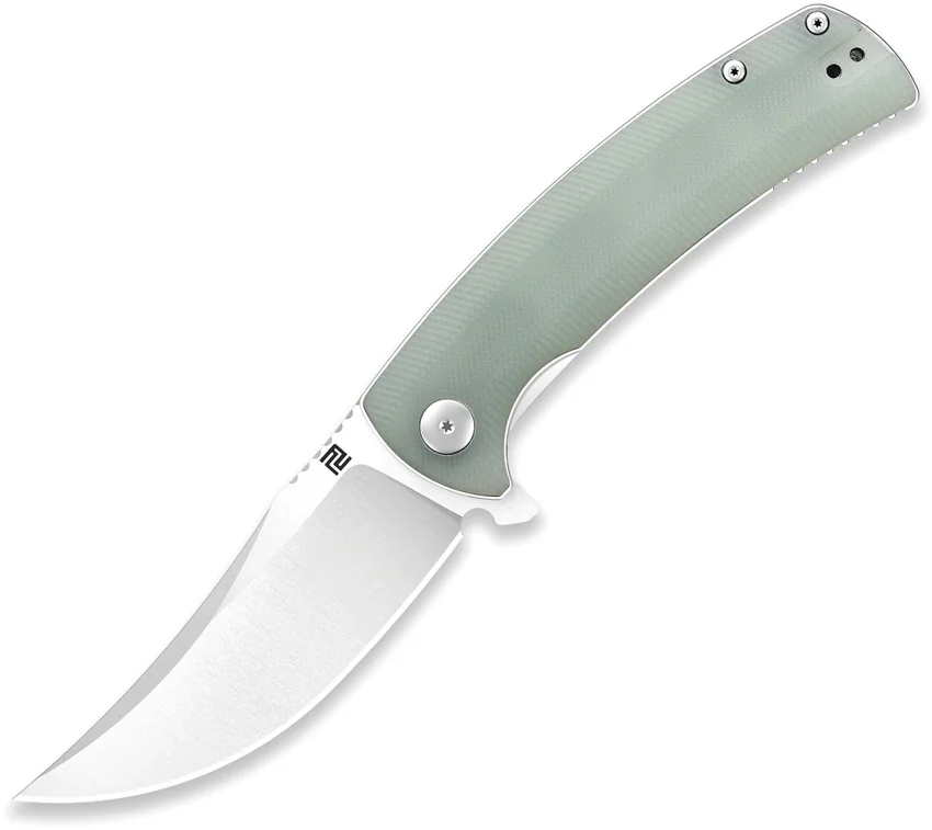 Artisan Cutlery Arroyo Liner Lock Knife Natural G-10 (3.4" Satin) 1845P-NTG