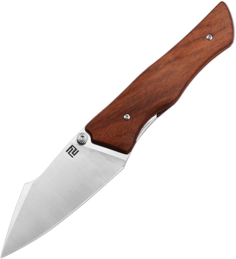 Artisan Cutlery Ahab Liner Lock Knife Wood (3.75" Satin)