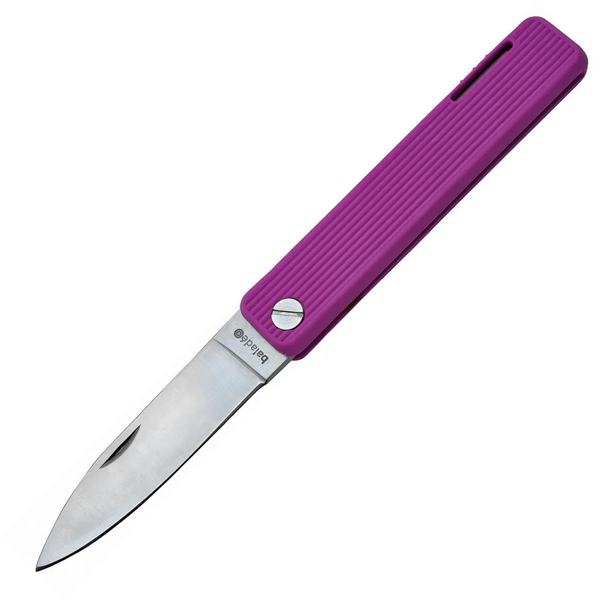 Baladeo Papagayo Purple Lockback Knife (3" Satin)
