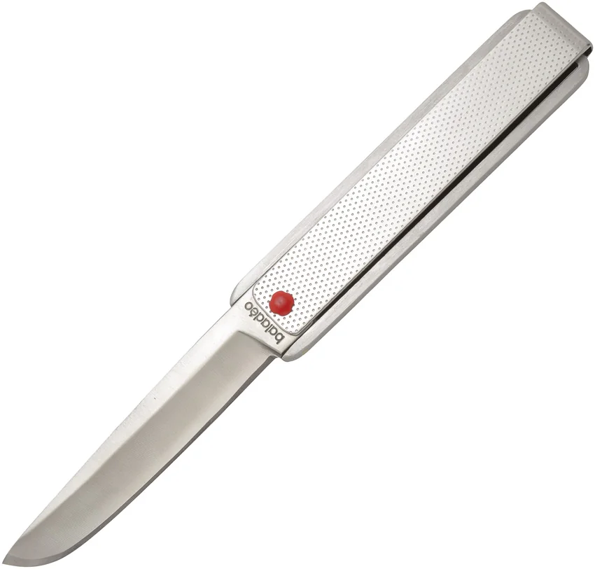 Baladeo Flip System Drop Point Manual Knife Stainless Steel (3.25" Satin)