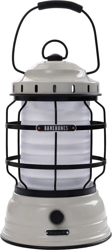 Barebones Living Forest Lantern Vintage White