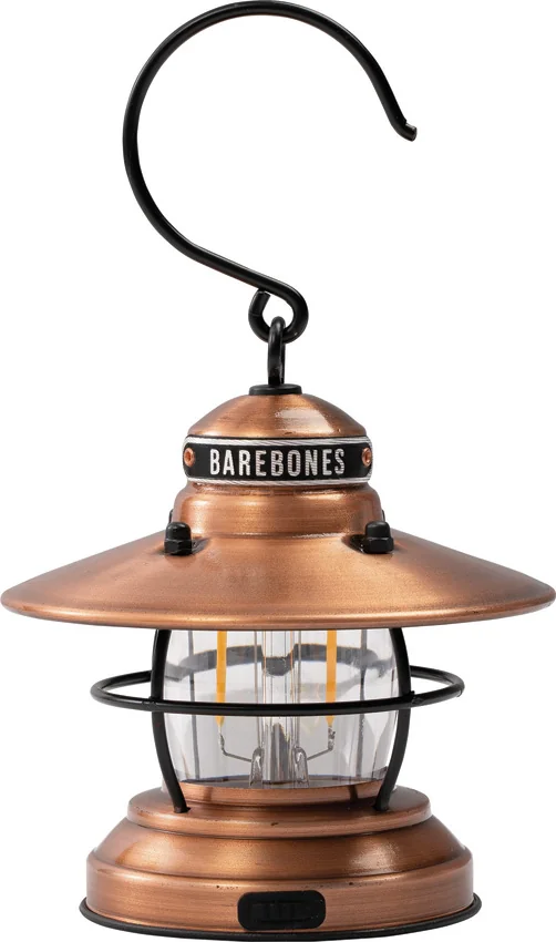 Barebones Living Edison Mini Lantern Copper (100 lumens)