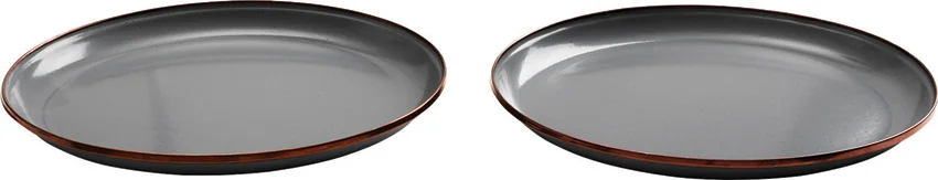Barebones Living Enamel Salad Plate Set