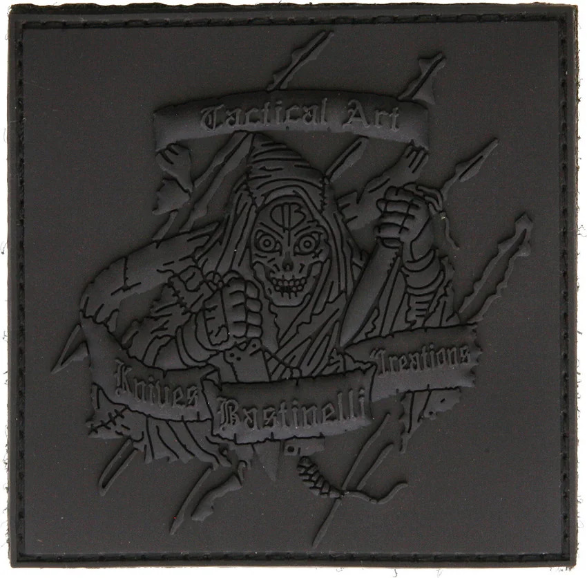 Bastinelli Creations Reaper PVD Patch (Black) BAS205