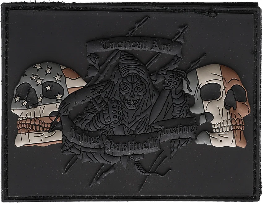 Bastinelli Creations US/French Flag Reaper Patch