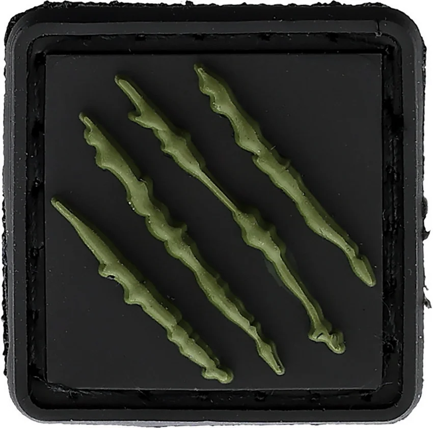 Bastinelli Creations Craws PVC Patch Black/Green