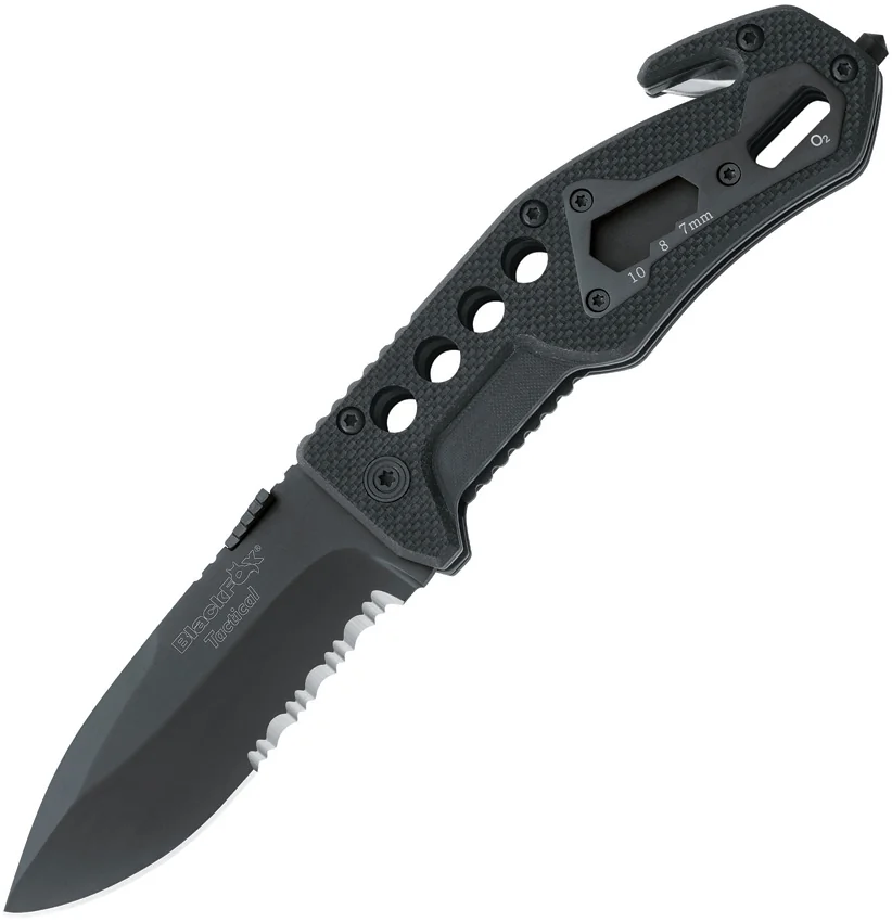 Black Fox Tactical Linerlock Black