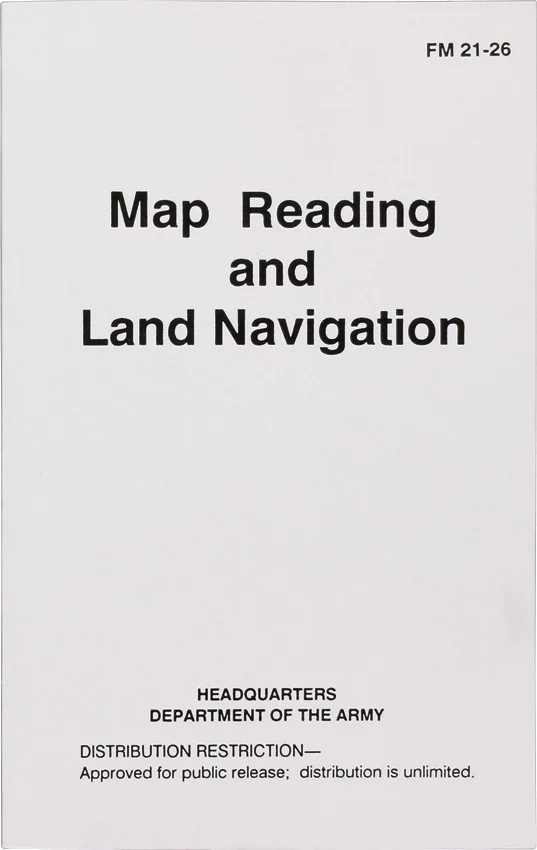 Books Map Reading & Land Navigation