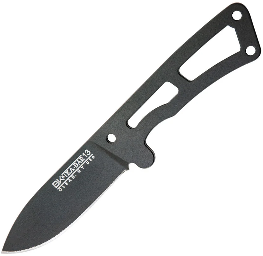 Ka-Bar Becker Remora Neck Fixed Blade Knife  (2.25" Black) BK13CP