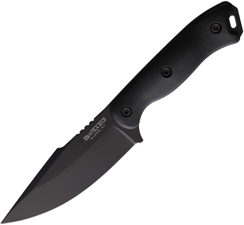 Ka-Bar Becker Harpoon Fixed Blade Knife Black (4.5" Black) BK18BK