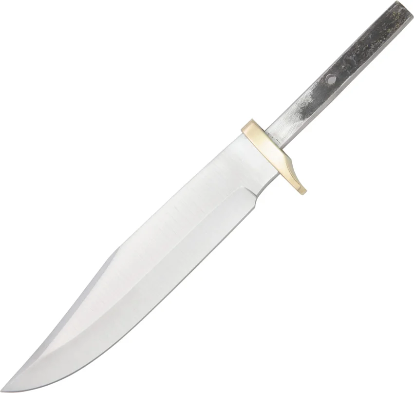 Tallen Small Bowie Fixed Blade Knife Blank (6" Satin) BL-001