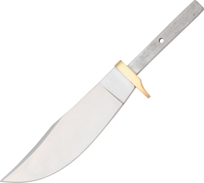 Tallen Wide Skinner Clip Point Fixed Blade Knife Blank (5.125" Satin) BL-010