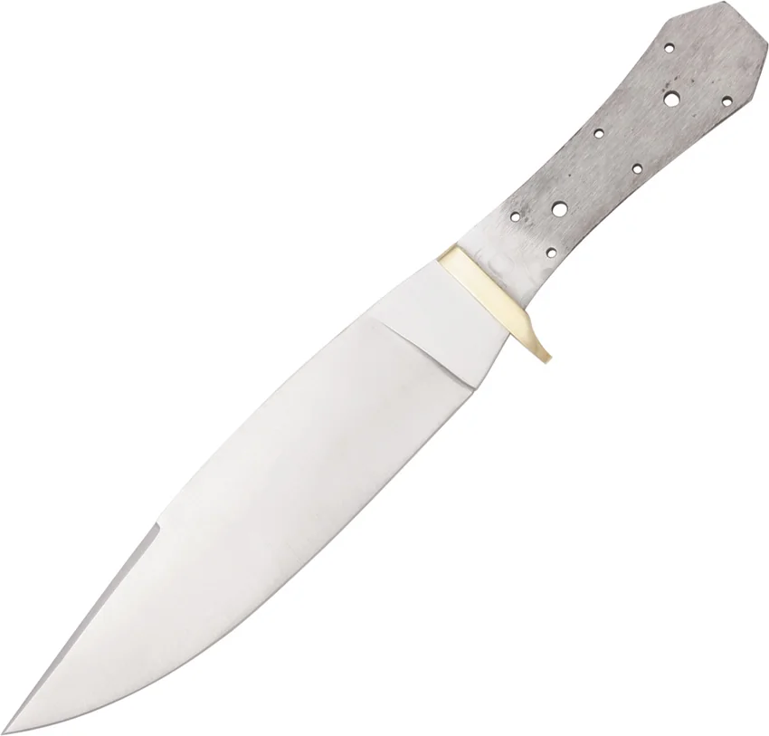 Tallen Coffin Bowie Fixed Blade Knife Blank (7.5" Satin)