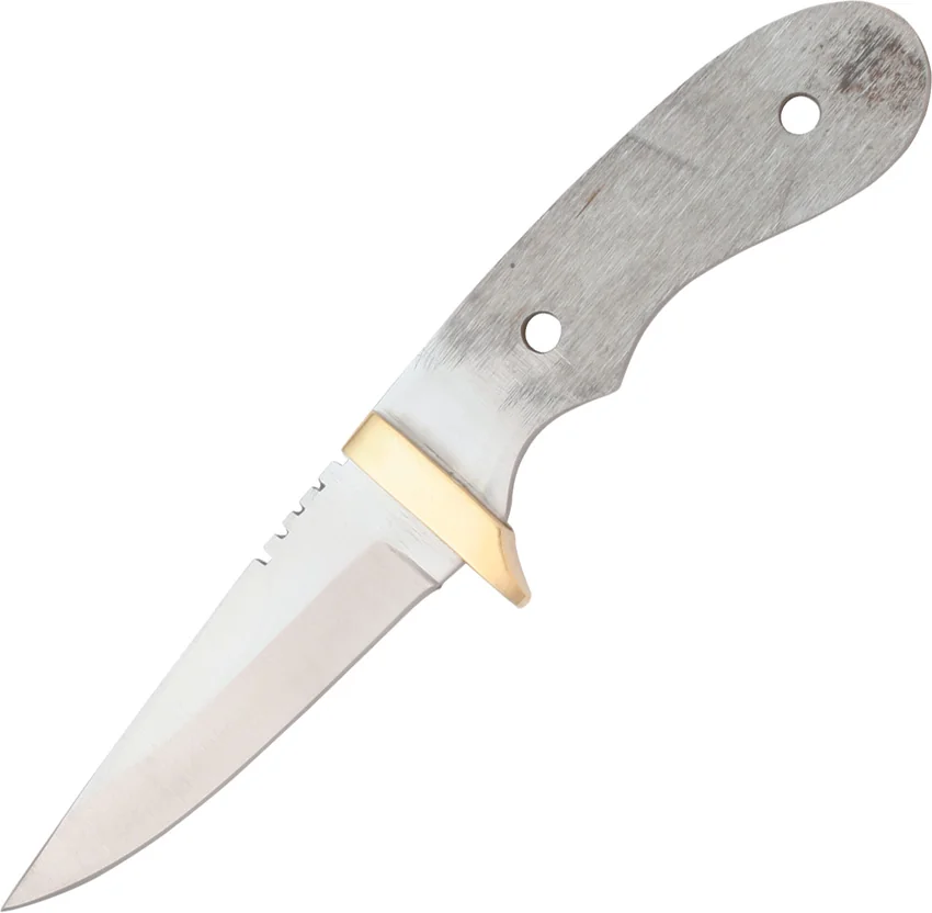 Tallen Utility Hunter Drop Point Fixed Blade Knife Blank (3.125" Satin) BL-016