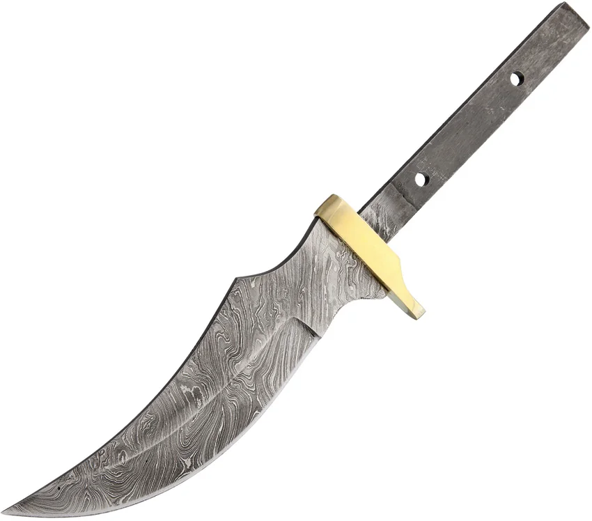 Knife making Knife Blade Damascus Upswept