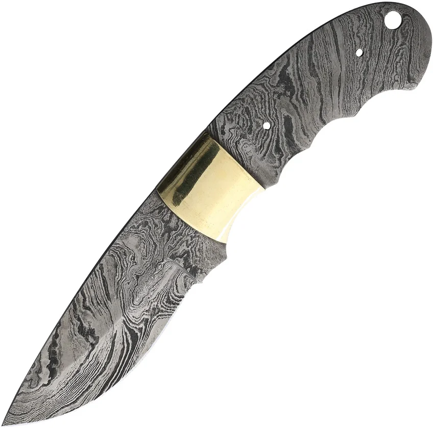 Knife making Knife Blade Finger Groove