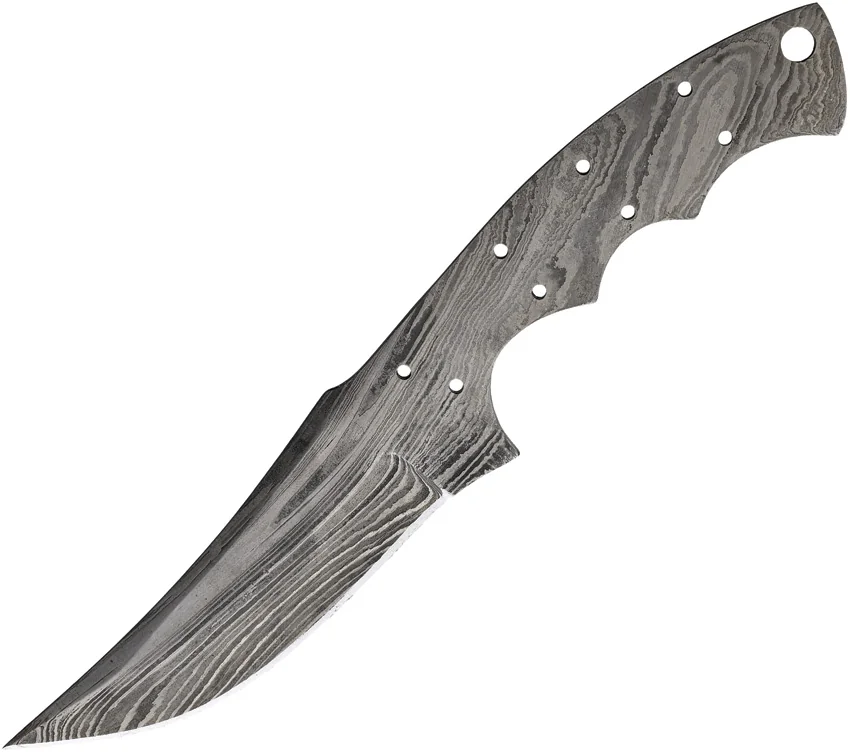 Knife making Knife Blade w/ Guard