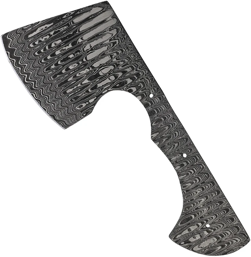Knife making Hatchet Blank Damascus