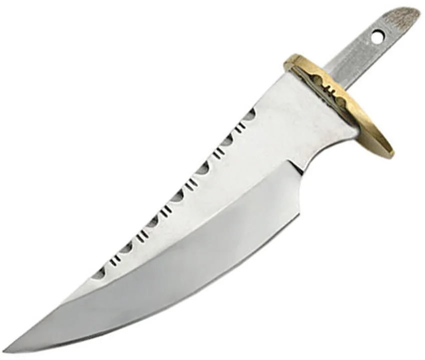 Tallen Peace Maker Fixed Blade Knife Blank w/ Sheath (4.5" Mirror) BL-SOB5